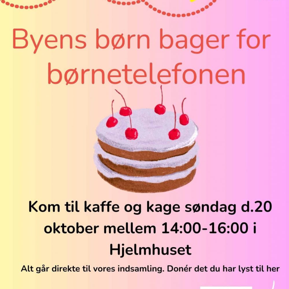 Kom til kaffe og kage søndag d.20 oktober mellem 13:00-16:00 - 1